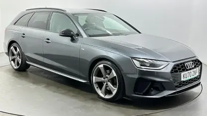 Used Audi A4 Black Edition 150 HP (110 kW) 2020 Grey Estate