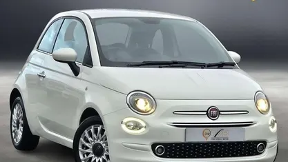 Used Fiat 500 Lounge 69 HP (50 kW) 2019 White Hatchback