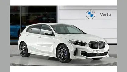 Used BMW 118 M Sport 136 HP (100 kW) 2023 White Hatchback