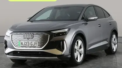 Used Audi Q4 Sportback e-tron S-Line 150 kW (204 HP) 2023 Grey SUV