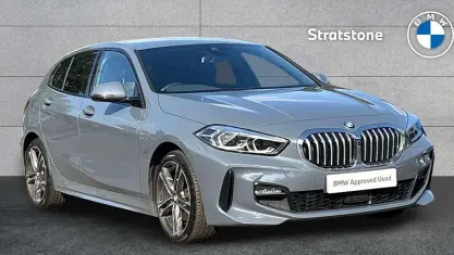 Used BMW 118 M Sport 136 HP (100 kW) 2023 Blue Hatchback