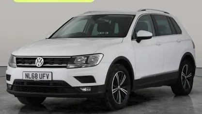 Używany VW Tiguan SE 150 KM (110 kW) 2018 Biały SUV