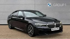 Black Used 2022 BMW 520 M Sport Sedan | £25,495 (Fair price)