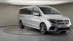 Silver Used 2023 Mercedes V300 AMG line MPV | £60,150 (Fair price)