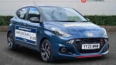 Pearl vibrant blue New 2025 Hyundai i10 N Line Hatchback | £18,499 (Fair price)