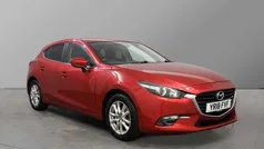 Red Used 2018 Mazda 3 Hatchback | £10,118 (Fair price)