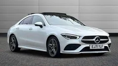 White Used 2022 Mercedes CLA200 AMG Line Premium Plus Coupe | £26,495 (Fair price)
