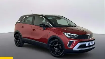 Used Vauxhall Crossland SRi 110 HP (80 kW) 2021 Red SUV