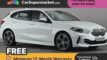 Used BMW 118 M Sport 136 HP (100 kW) 2023 White Hatchback