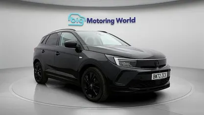 Used Vauxhall Grandland X GS Line 131 HP (96 kW) 2022 Black SUV