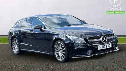 Used Mercedes CLS220 AMG line 177 HP (130 kW) 2017 Black Coupe