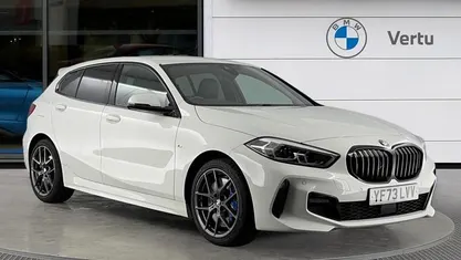 Used BMW 118 M Sport 140 HP (102 kW) 2023 White Hatchback