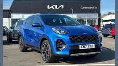 Blue Used 2021 Kia Sportage 4 SUV | £17,495 (Fair price)