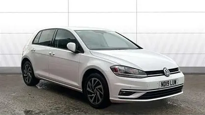 White Used 2019 VW Golf VII Match Hatchback | £11,661 (Fair price)