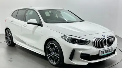 Used BMW 118 M Sport 150 HP (110 kW) 2020 White Hatchback