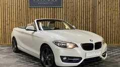 White Used 2015 BMW 218 Sport Line Cabriolet | £12,500 (Fair price)