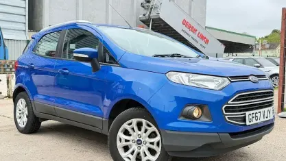 Used Ford Ecosport Zetec 125 HP (91 kW) 2017 Blue SUV