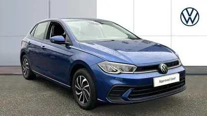 Blue Used 2024 VW Polo Life Hatchback | £19,280 (Fair price)