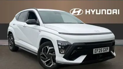 Used Hyundai Kona N Line 129 HP (94 kW) 2025 White SUV
