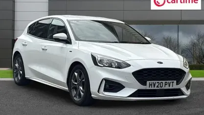Used Ford Focus ST-Line 150 HP (110 kW) 2020 White Hatchback