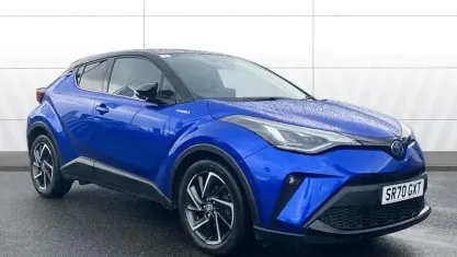 Used Toyota C-HR 122 HP (89 kW) 2020 Blue SUV