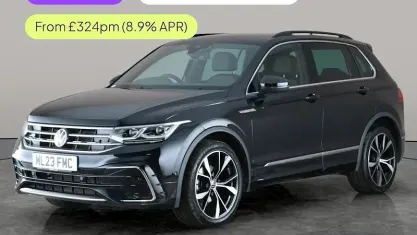 Used VW Tiguan R-line 150 HP (110 kW) 2023 Black SUV