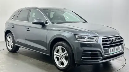 Used Audi Q5 S-Line 190 HP (139 kW) 2018 Grey SUV