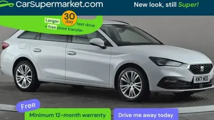 Begagnad Seat Leon SE Dynamic 116 HK (85 kW) 2022 Vit Kombi