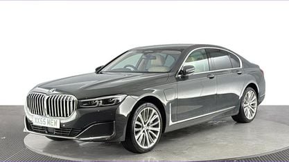 Begagnad BMW 745e Comfort Edition 394 HK (289 kW) 2021 Grå Sedan