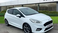 White Used 2018 Ford Fiesta ST-Line Hatchback | £9,595 (Fair price)