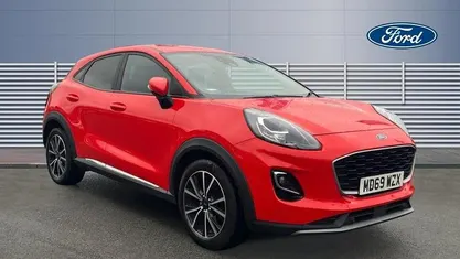 Used Ford Puma Titanium 125 HP (91 kW) 2020 Red SUV