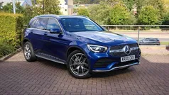Blue Used 2020 Mercedes GLC300 AMG Line Premium SUV | £29,995 (Fair price)