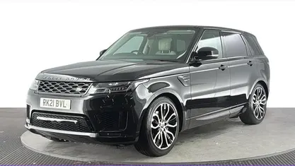 Black Used 2021 Land Rover Range Rover Sport HSE SUV | £33,920 (Fair price)