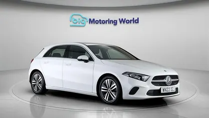 Used Mercedes A180 136 HP (100 kW) 2021 White Hatchback