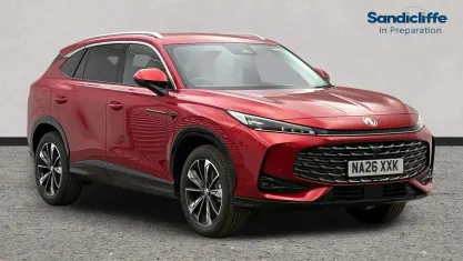 New MG HS Trophy 224 HP (164 kW) 2025 Tri coat  dynamic red SUV