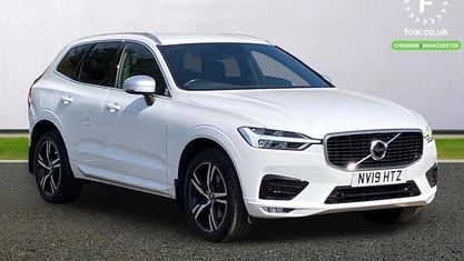 Begagnad Volvo XC60 R-Design 190 HK (139 kW) 2019 Vit SUV