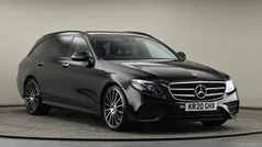 Black Used 2020 Mercedes E300 AMG line Estate | £28,500 (Good price)