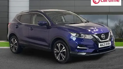 Used Nissan Qashqai N-Connecta 160 HP (117 kW) 2021 Blue SUV