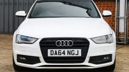 Used Audi A4 Black Edition 177 HP (130 kW) 2014 White Estate