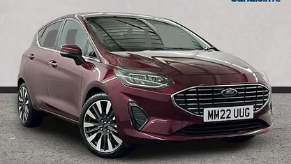Red Used 2022 Ford Fiesta Titanium Hatchback | £12,467 (Fair price)