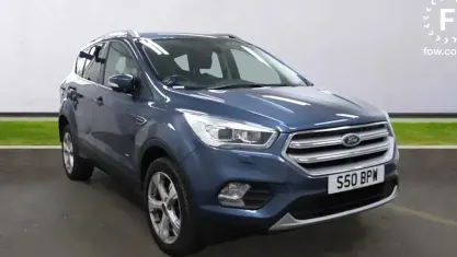 Used Ford Kuga Titanium X 182 HP (133 kW) 2018 Blue SUV