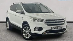 White Used 2018 Ford Kuga Zetec SUV | £9,999 (Good price)