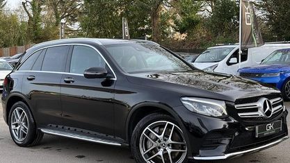 Używany Mercedes GLC220 AMG Line Premium 170 KM (125 kW) 2018 Czarny Kombi