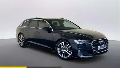 Used Audi A6 S-Line 204 HP (150 kW) 2023 Blue Estate