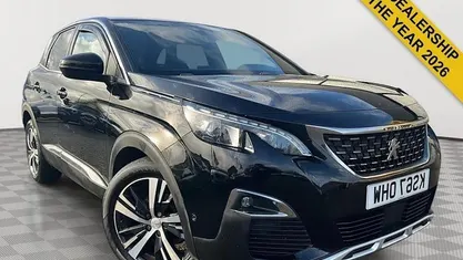 Used Peugeot 3008 GT-line 120 HP (88 kW) 2018 Black SUV