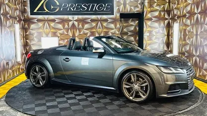 Used Audi TTS Advanced 310 HP (228 kW) 2017 Grey Cabriolet