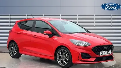 Used Ford Fiesta ST-Line 125 HP (91 kW) 2023 Red Hatchback
