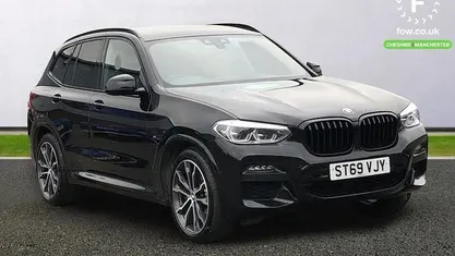 Black Used 2019 BMW X3 Comfort Edition SUV | £23,799 (Fair price)