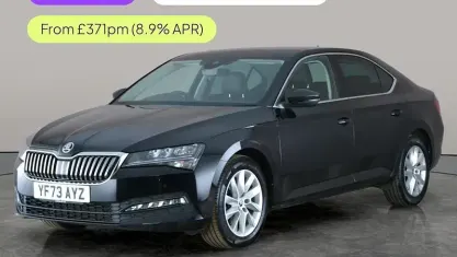 Used Skoda Superb SE Technology 150 HP (110 kW) 2023 Black Hatchback
