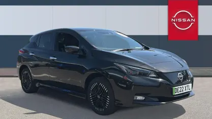 Used Nissan Leaf Tekna 160 kW (218 HP) 2022 Black Hatchback